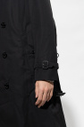 Burberry BLACK ‘Kensington’ long trench coat