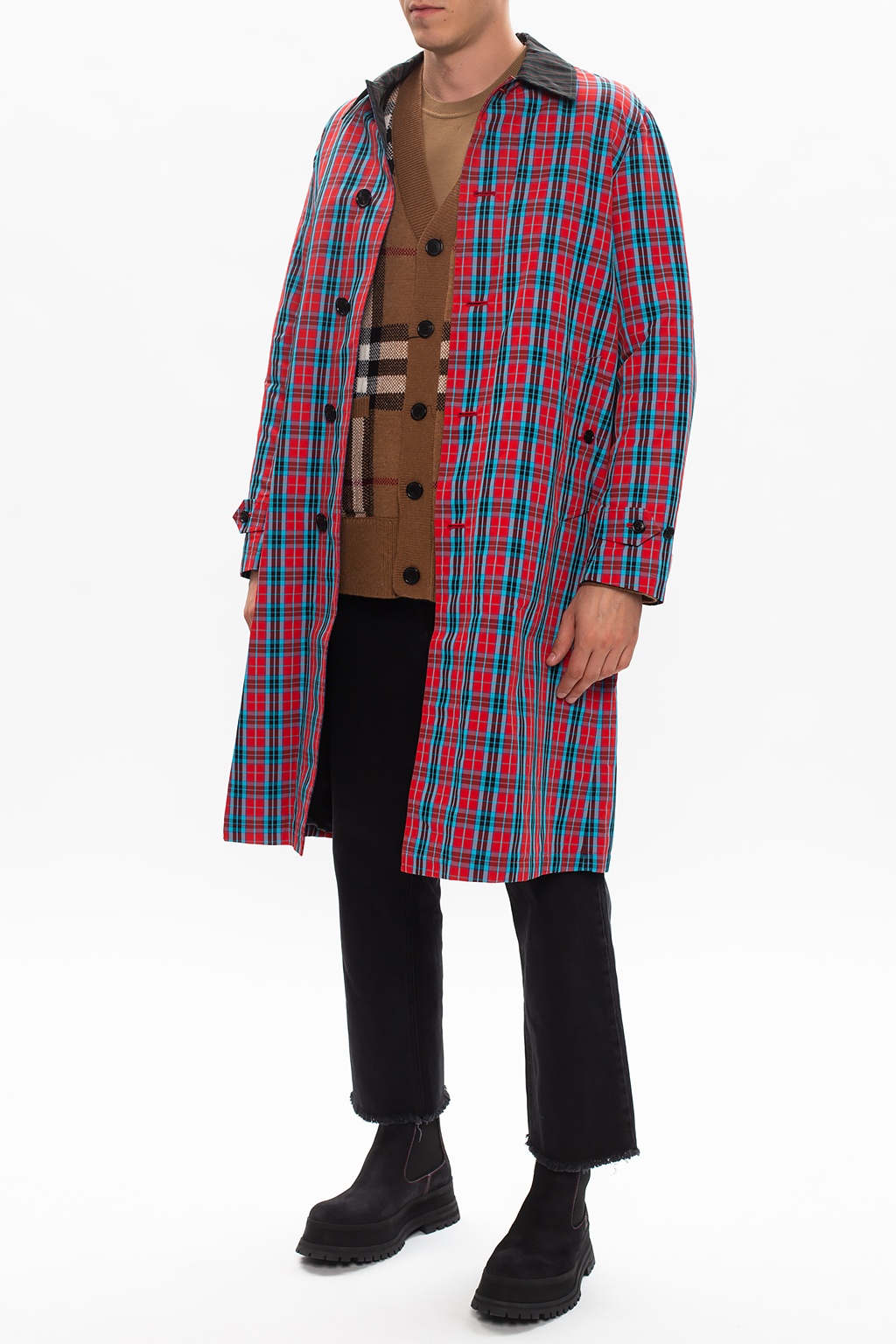 Burberry Checked coat | Вельветова спідниця thomas burberry | Men's  Clothing | IetpShops