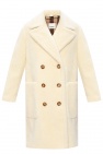 Burberry cream Shearling coat