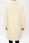 Burberry cream Shearling coat