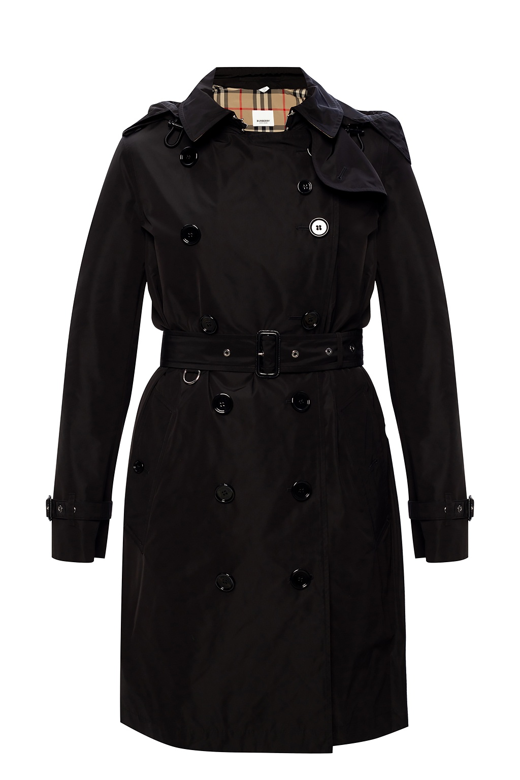 burberry Square Trench with logo