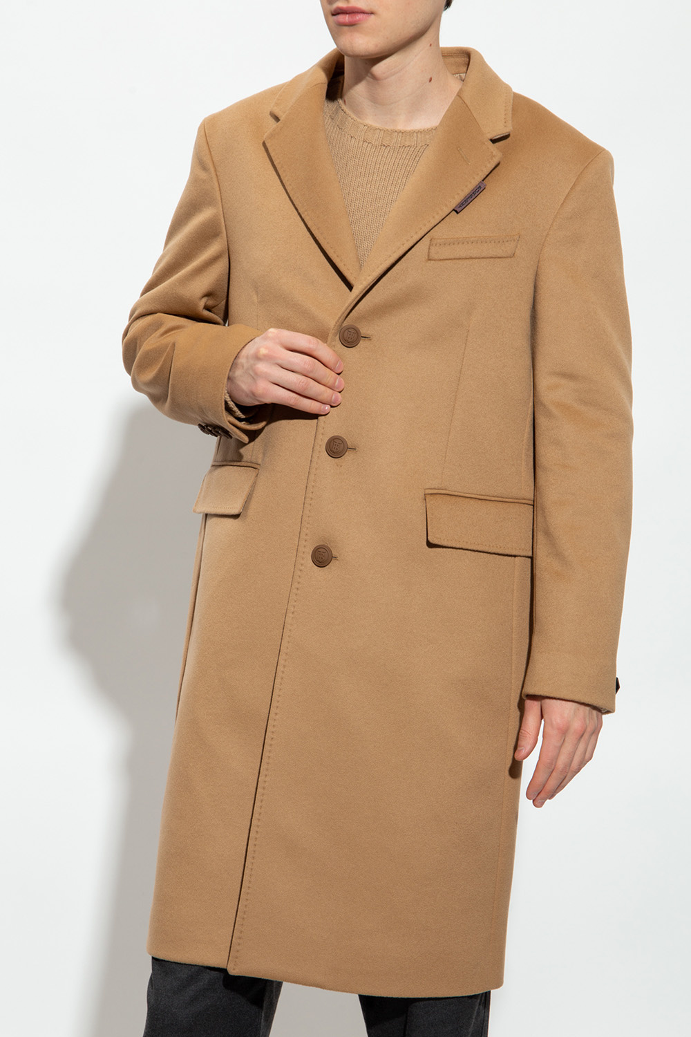 burberry ligne Wool coat