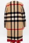 Burberry BROWN Reversible checked coat