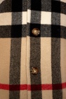 Burberry BROWN Reversible checked coat