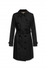 burberry black duffle coat