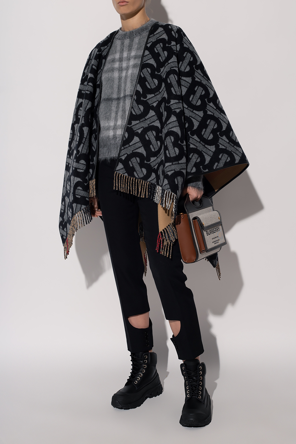 Burberry Wool poncho