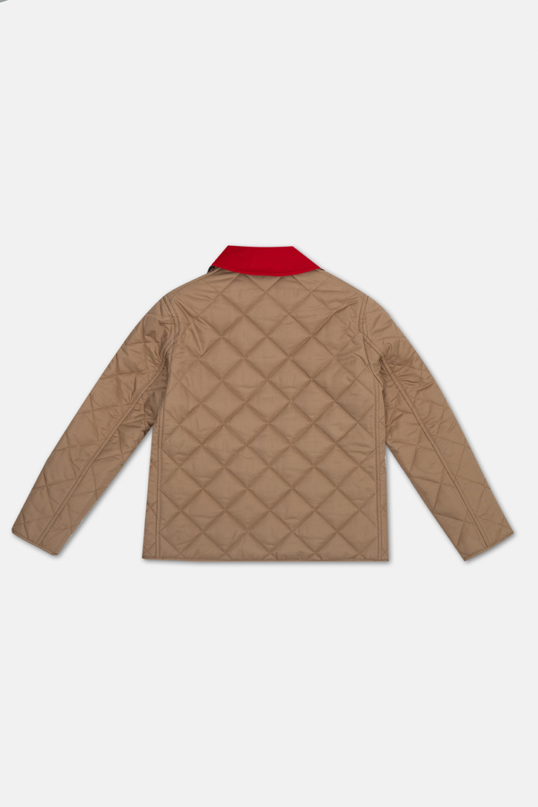 burberry cap Kids ‘Daley’ quilted jacket