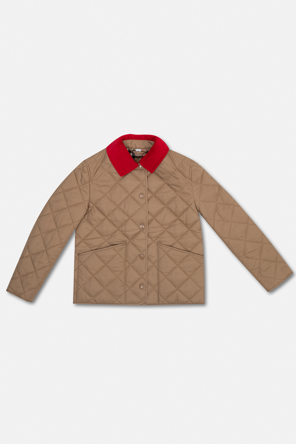 burberry cap Kids ‘Daley’ quilted jacket