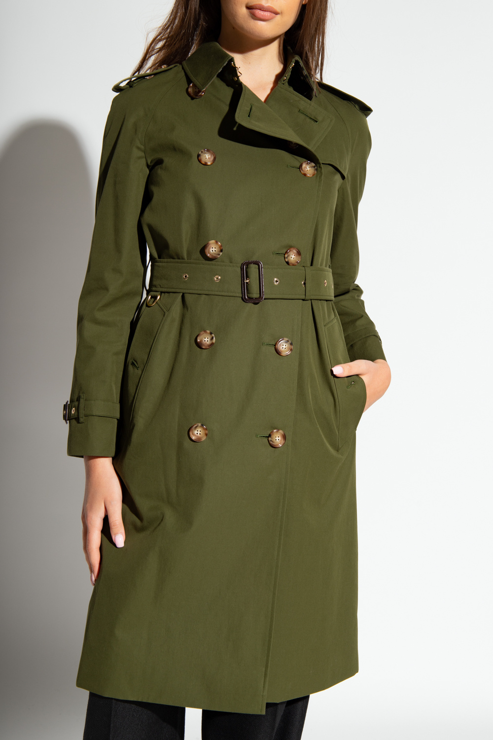 burberry VEST ‘Waterloo’ double-breasted trench coat