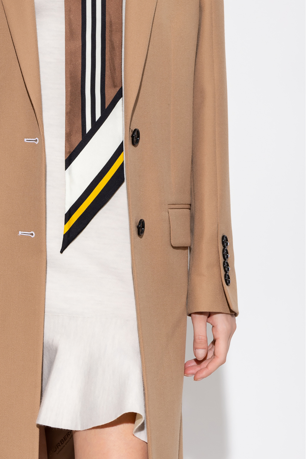 Burberry ‘Ockley’ single-breasted coat