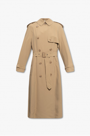 ‘pedley’ long trench coat od Burberry