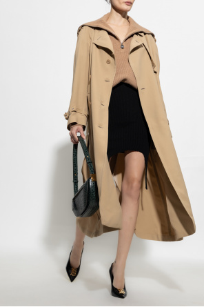 ‘pedley’ long trench coat od Burberry