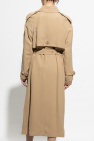 Burberry beige ‘Pedley’ long trench coat