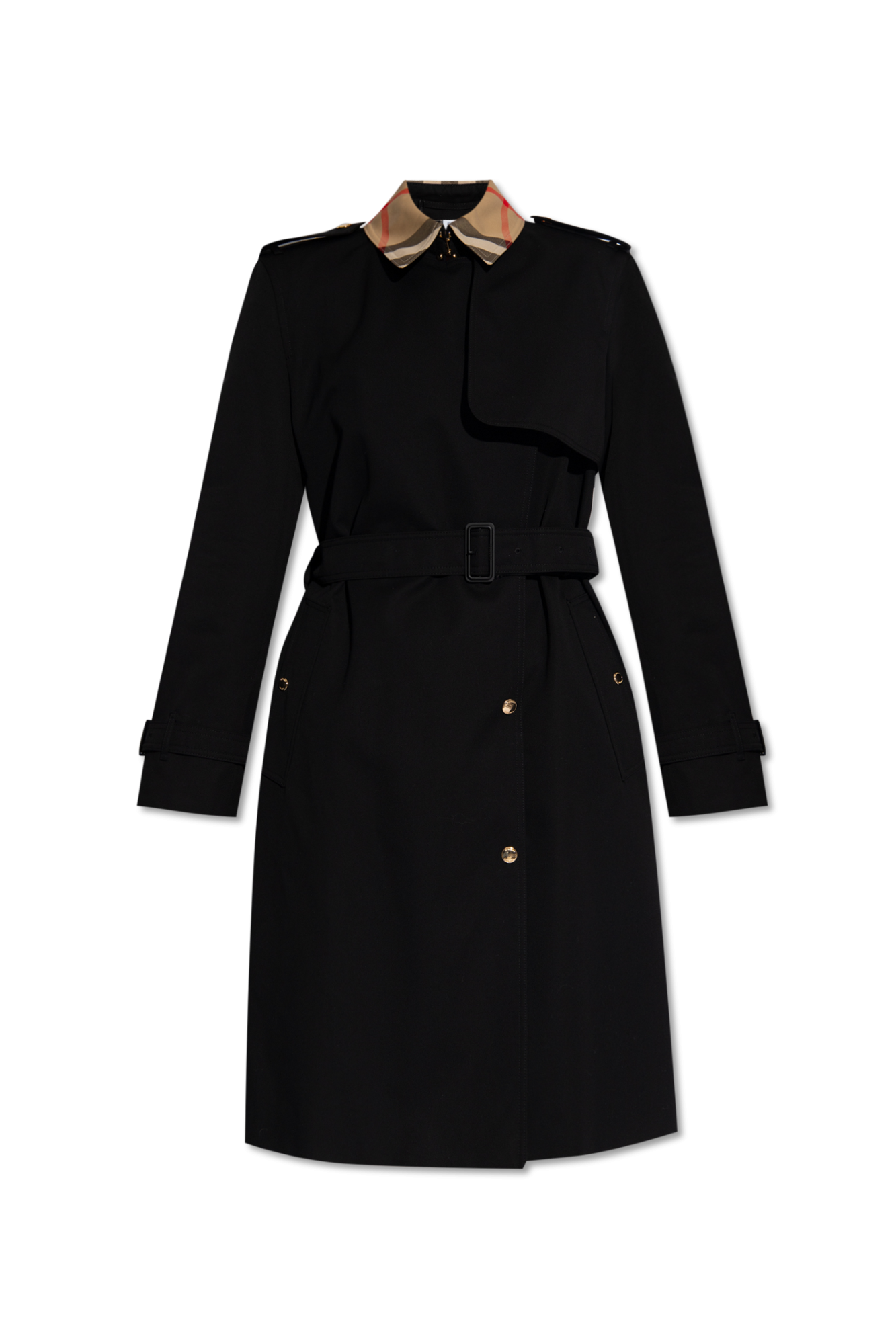 Black Cotton trench coat Burberry - Vitkac GB