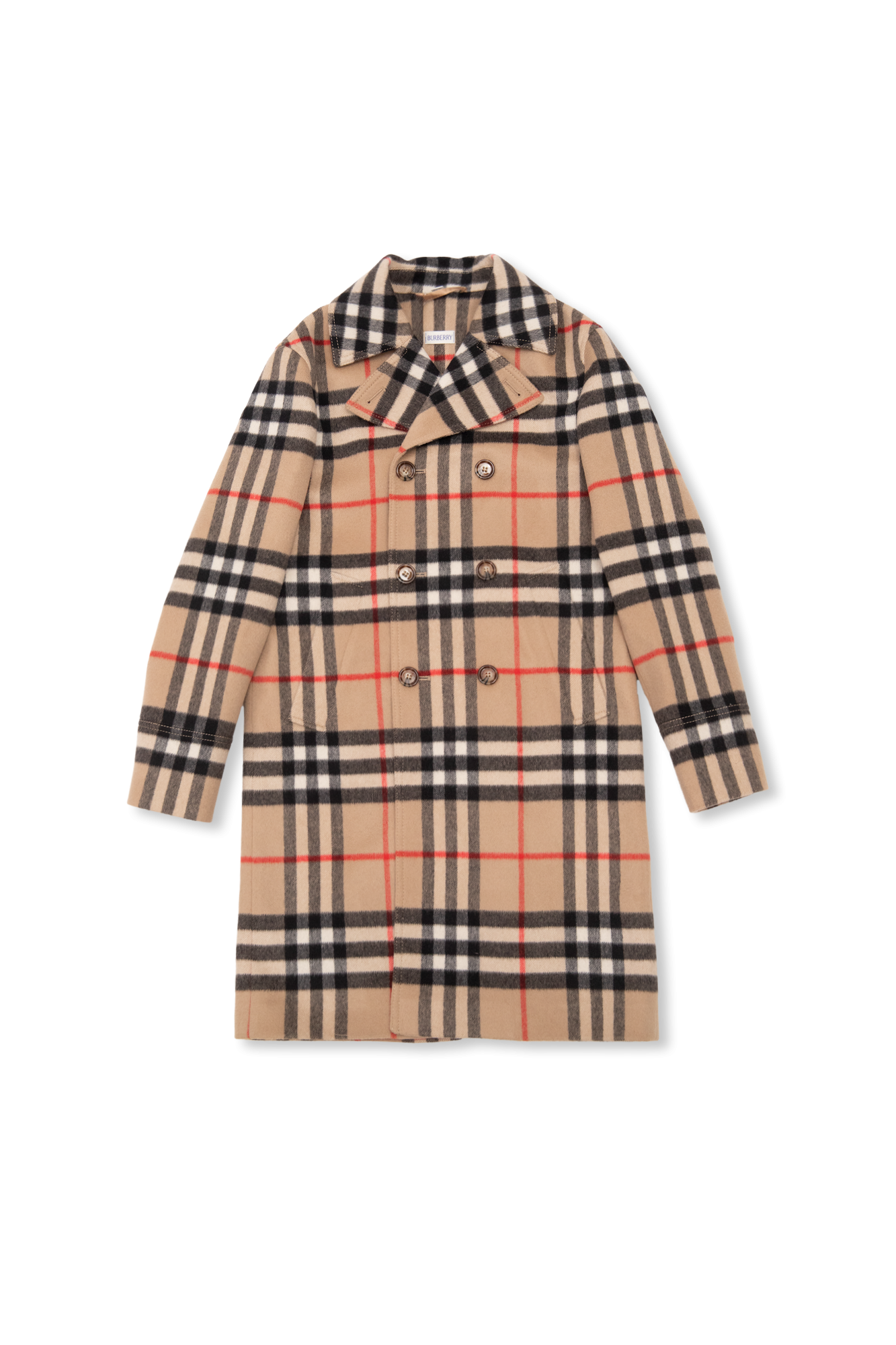 Burberry Kids Checked coat