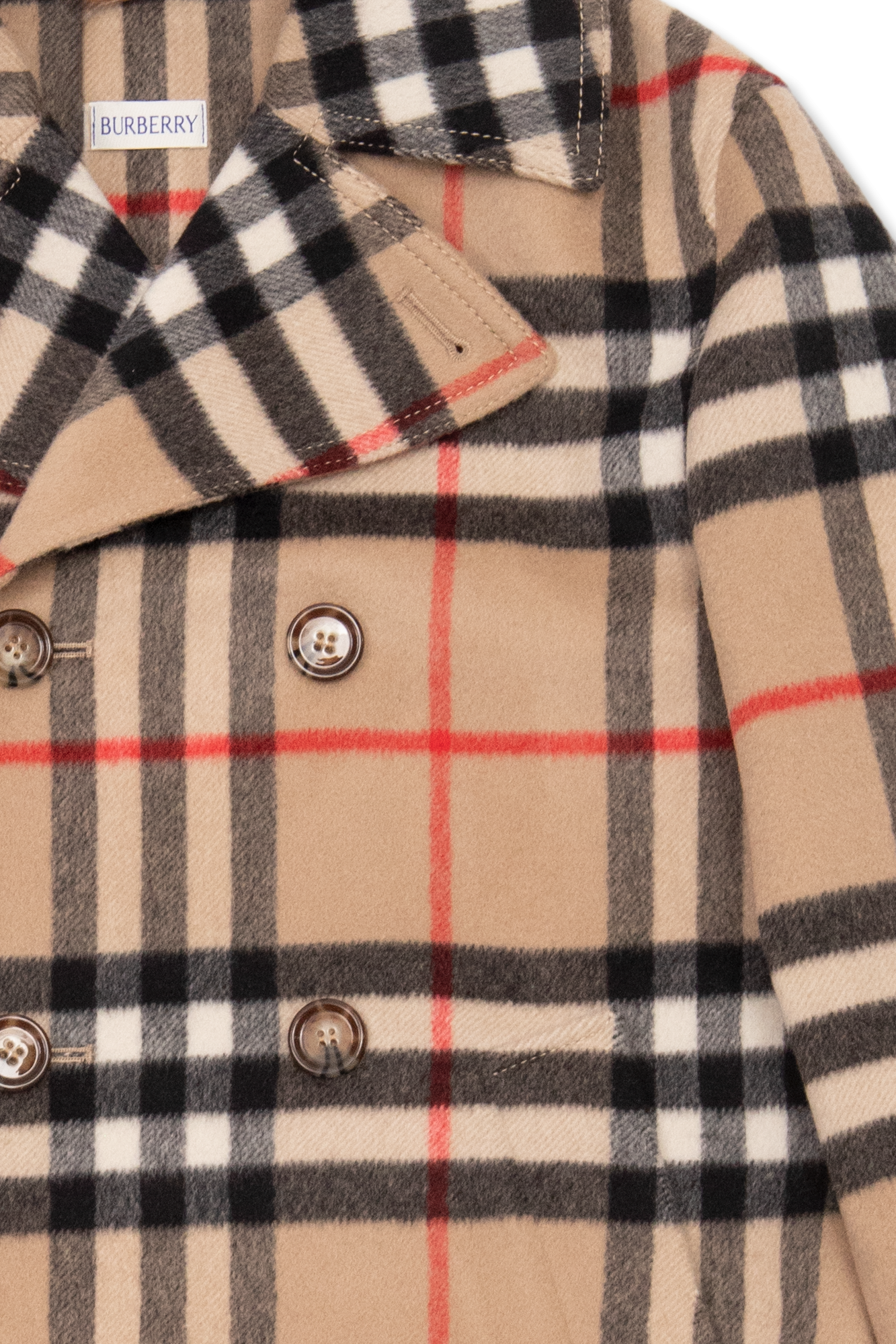 Burberry Kids Checked coat