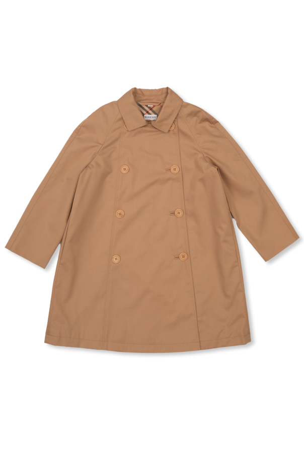 Double-breasted trench coat od Burberry Kids