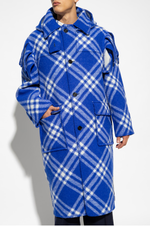Burberry rattle Checked coat