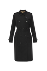 Burberry BLACK ‘Kensington Long’ trench coat