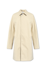 Burberry cream Straight-cut coat