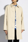 Burberry cream Straight-cut coat