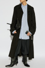 Balenciaga BLACK Trench coat with belt