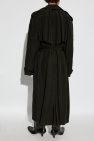 Balenciaga BLACK Trench coat with belt