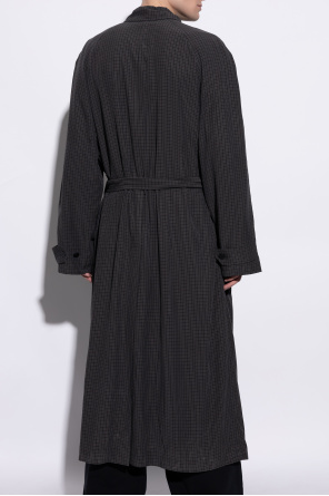 Balenciaga Coat with check pattern