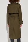 Burberry GREEN Cotton trench coat