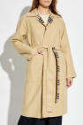 Burberry beige Wool coat with belt