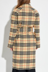 Burberry beige Wool coat with belt