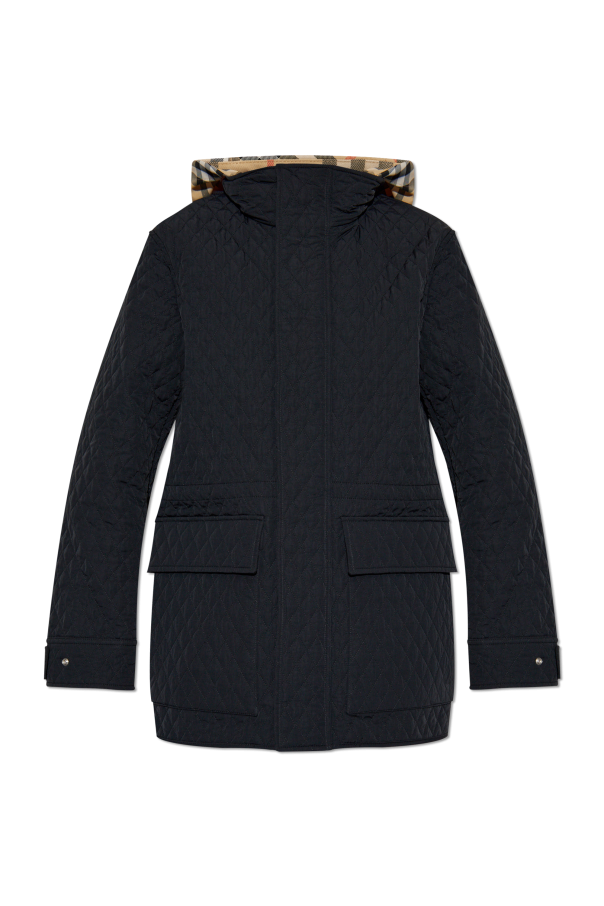 Burberry Quilted jacket with hood