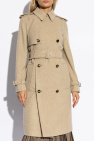 Burberry beige Cashmere trench coat