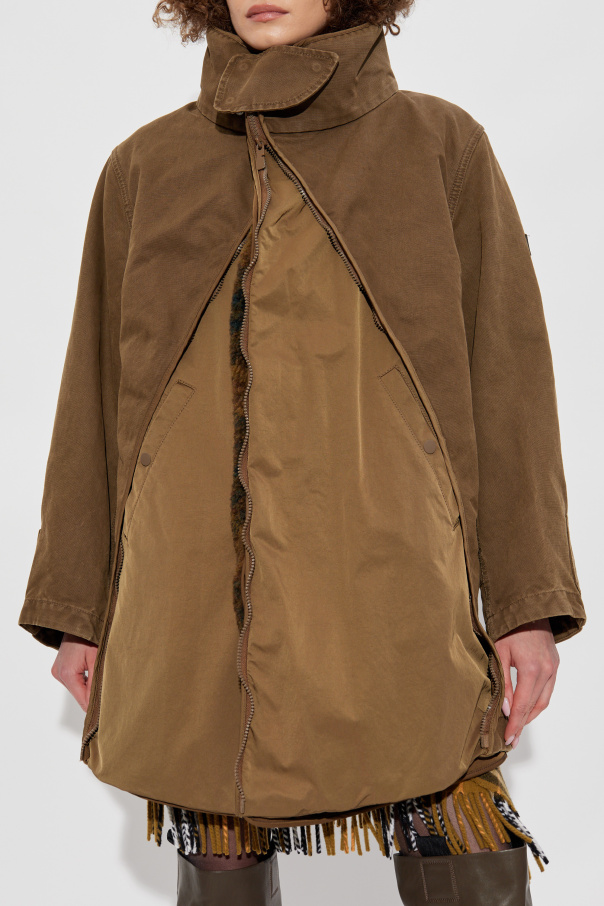 Burberry Parka with fur lining