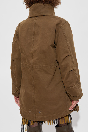 Burberry Parka with fur lining