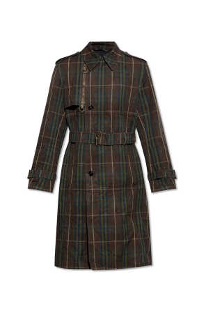 Trench coat with vintage effect od Burberry