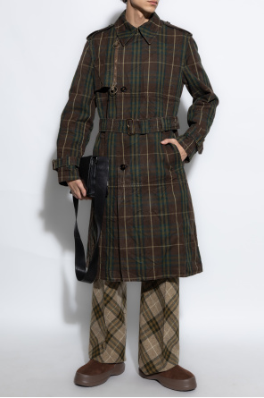 Trench coat with vintage effect od Burberry