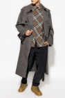 Burberry GREY Cotton Trench Coat
