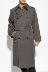 Burberry GREY Cotton Trench Coat