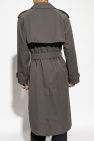 Burberry GREY Cotton Trench Coat