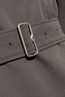 Burberry GREY Cotton Trench Coat