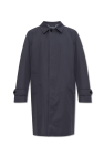 Burberry NAVY BLUE Cotton coat