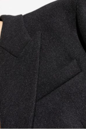 Gucci Dwurzędowy wełniany płaszcz