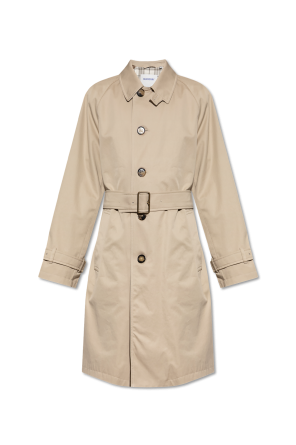 Cotton trench coat with belt