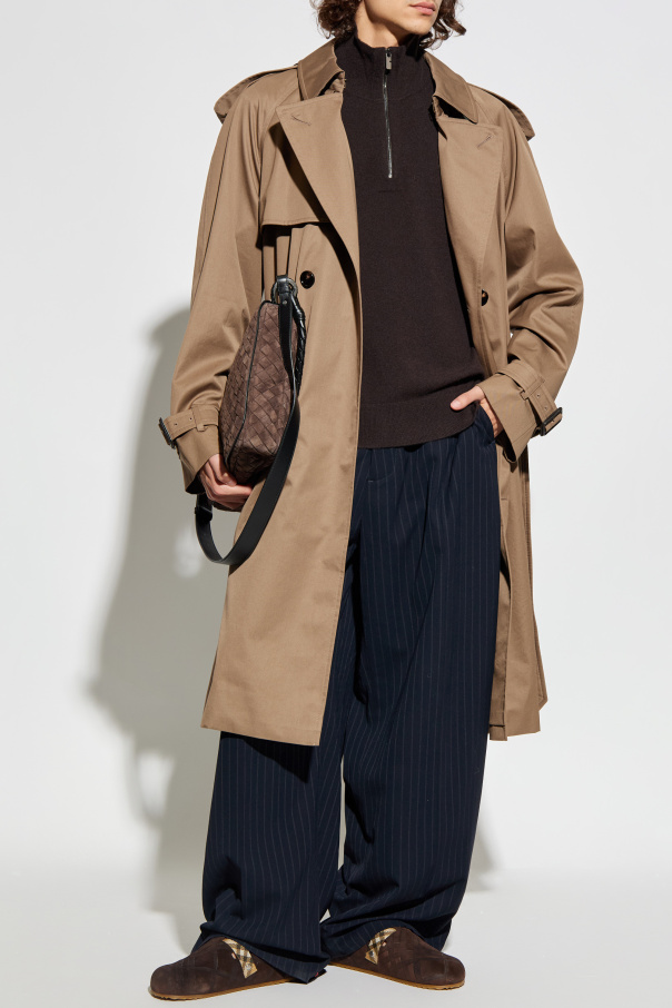 Burberry Double-breasted trench coat with belt