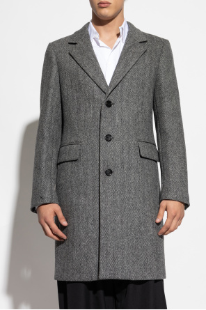 Burberry Abrigo con estampado de espiga