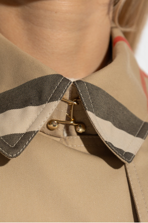 Burberry Checked trench coat