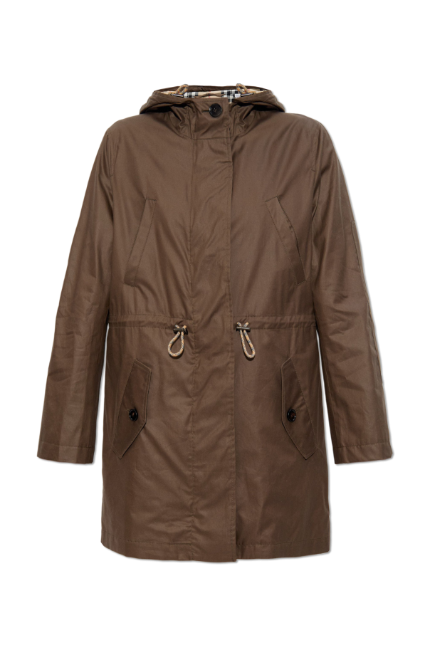 Parka made of coated cotton od Burberry