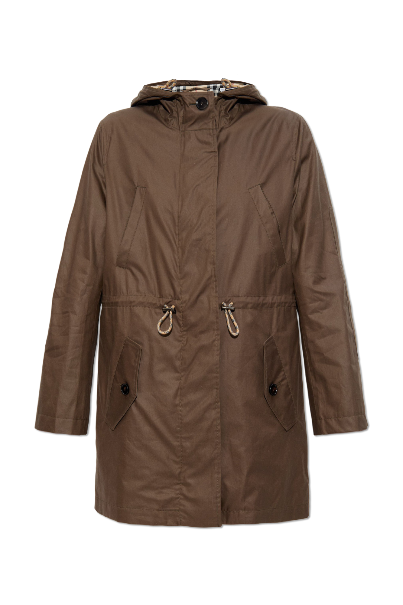 burberry parka women's