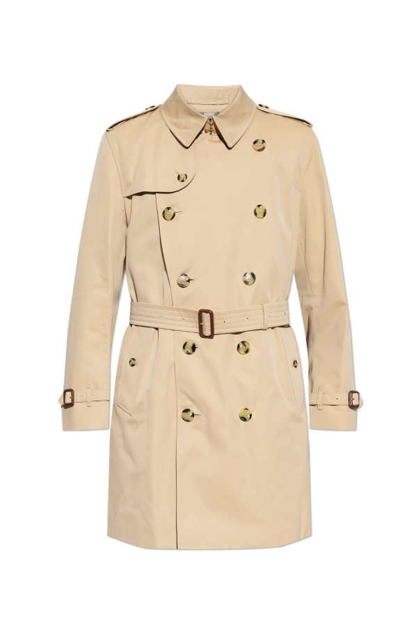 Burberry Gabardina cruzada con cinturón ‘Kensington’